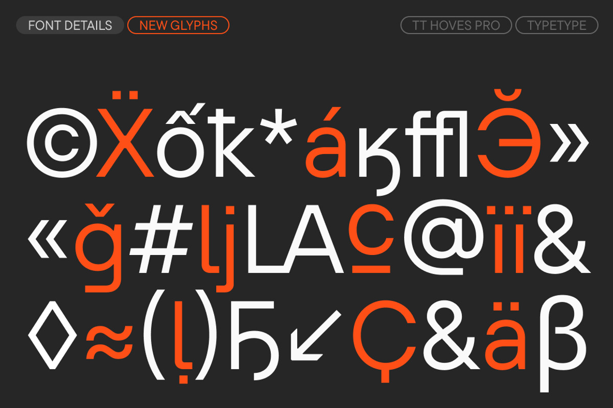 TT Hoves Pro Basic, a Font by TypeType (Photo 15 of 15)