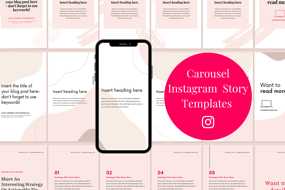 Modern Femme Social Media Templates, a Social Media Template by Marketing Your Brand (Photo 6 of 12)