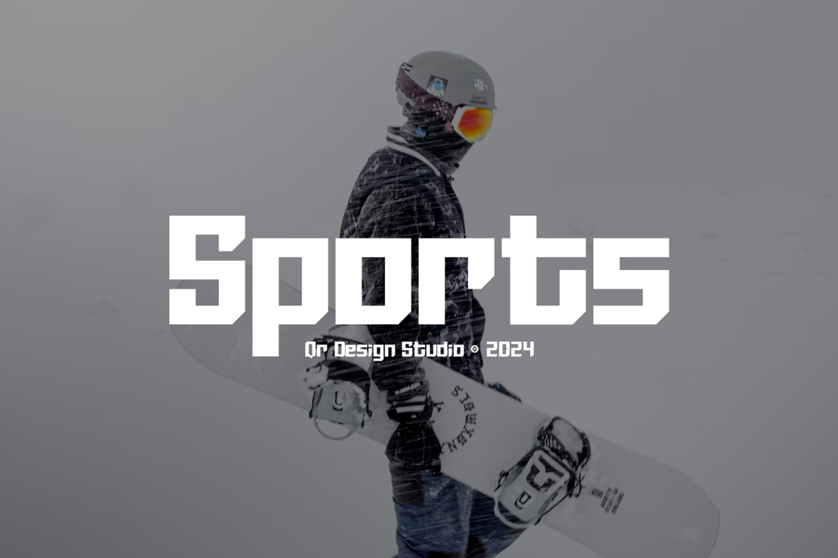 Quagtid - Sport & Logo Font, a Sans Serif Font by QR Design Studio (Photo 2 of 11)
