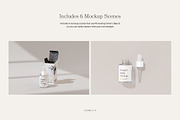Frosted Glass Dropper Bottle Mockups, a Packaging Mockup by Wildfield Studio (Thumbnail 3 of 13)