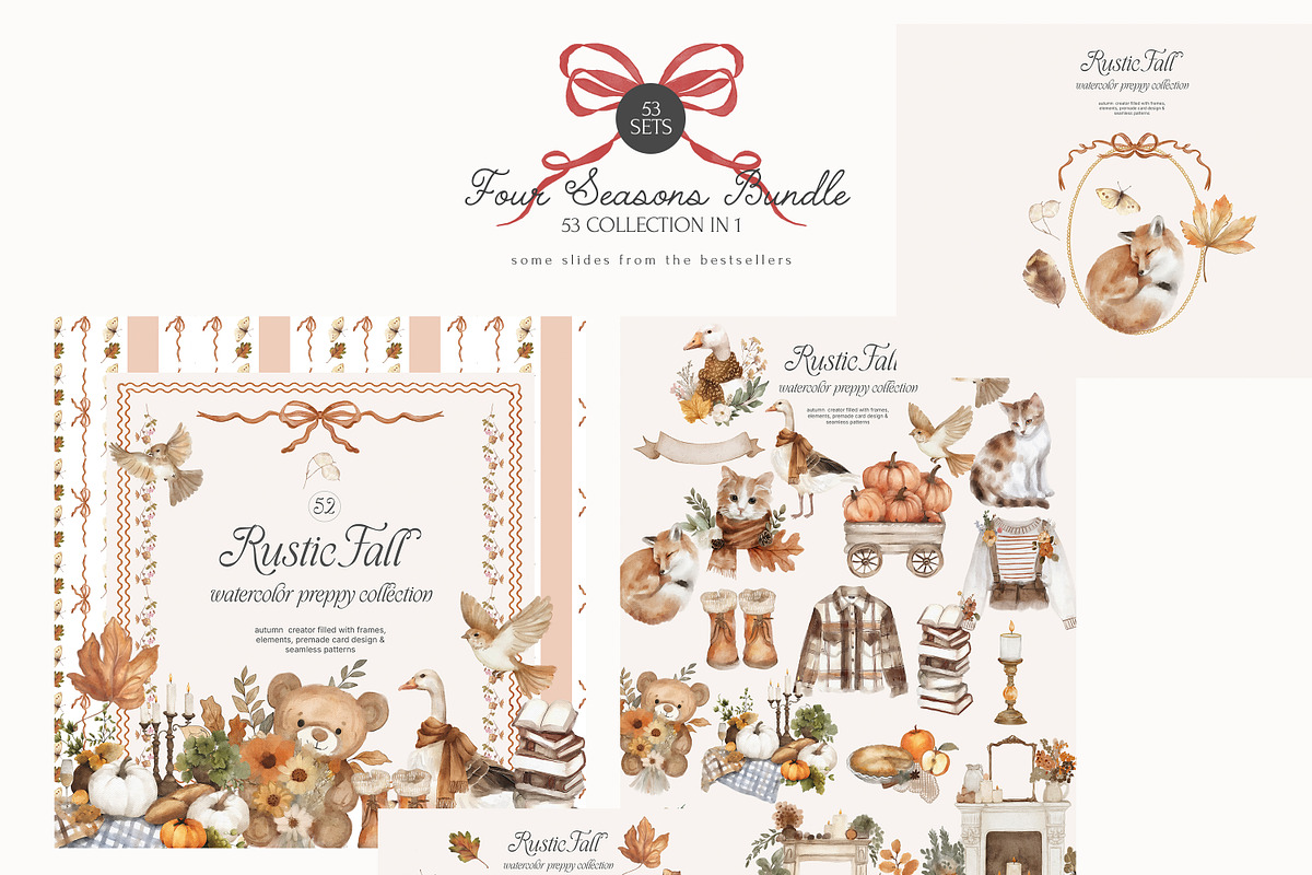 53 in 1 Four Seasons BUNDLE, a Graphic by Isabelle Salem (Photo 10 of 10)