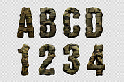 Camouflage Font, a Sans Serif Font by Handmadefont (Thumbnail 14 of 14)