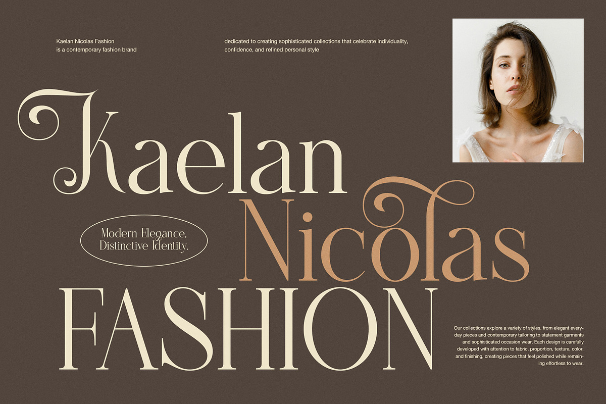 Thomas Elegant Serif Font, a Serif Font by Graphicxell (Photo 5 of 8)