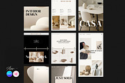 CASA / Interior Instagram Template, a Social Media Template by Studio Industry (Thumbnail 11 of 11)