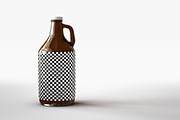 Growler Beer Bottle Mock-Up, a Household Mockup by TSOBG (Thumbnail 5 of 33)