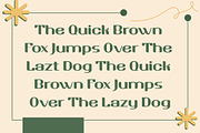 Krofi - Retro Display Font, a Sans Serif Font by trabaskriya (Thumbnail 7 of 8)