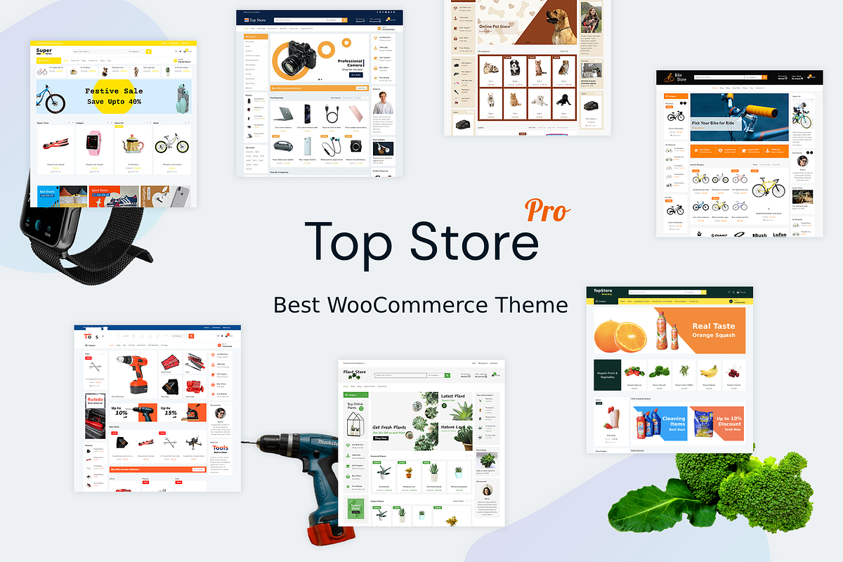 Top Store Pro - WooCommerce Theme, a WordPress Template by ThemeHunk