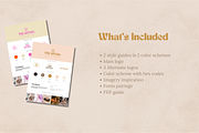 Canva Premade Brand Kit, a Graphic by Liseno Designs (Thumbnail 3 of 6)
