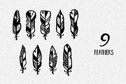 Scandinavian Design Elements Set, a Decorative Illustration by Chelovector (Thumbnail 3 of 10)