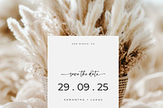 Modern Minimal Save the Date, an Invitation Template by LucaTheme (Thumbnail 3 of 5)