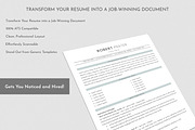 ATS Friendly Resume Template, a Resume Template by Anjum Ilyas (Thumbnail 6 of 8)