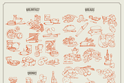 Food illustrations, a Food Illustration by BlackBird Foundry (Thumbnail 2 of 3)