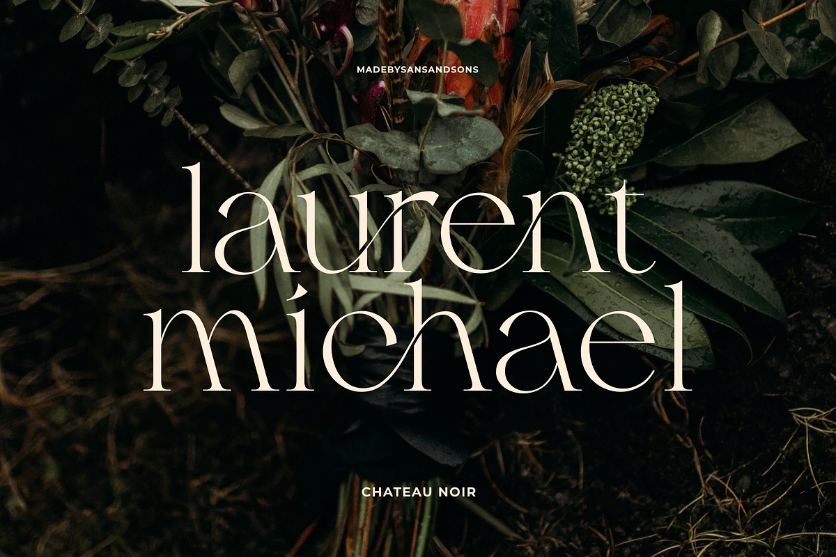 SNS - Chateu Noir, a Serif Font by Sans & Sons (Photo 7 of 9)