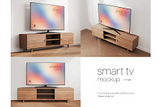 Smart TV Mockup Set, a Device Mockup by Country4k (Thumbnail 4 of 4)