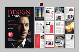 Business Agency Magazine Design, a Magazine Template by Shajib Shikder