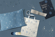 Celestial Magic Vector Patterns, a Pattern Graphic by HmarkaShop (Thumbnail 4 of 4)