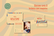 Studio Sessions Welcome + Biz Cards, a Marketing Template by Liseno Designs (Thumbnail 1 of 3)