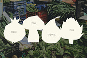 Market Cutouts: 130 Textured Shapes, a Food Illustration by Veyla (Thumbnail 10 of 15)