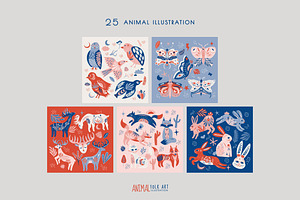 Folk Art Animal Vol.2