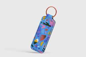 Lipstick Holder Keychain Mockup