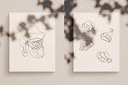 Christmas Bundle- Line Drawings, an Illustration by Whimsy Works (Thumbnail 10 of 11)
