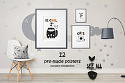 Nursery Art Big fish. Cats set, an Animal Illustration by Nursery Art (Thumbnail 3 of 8)