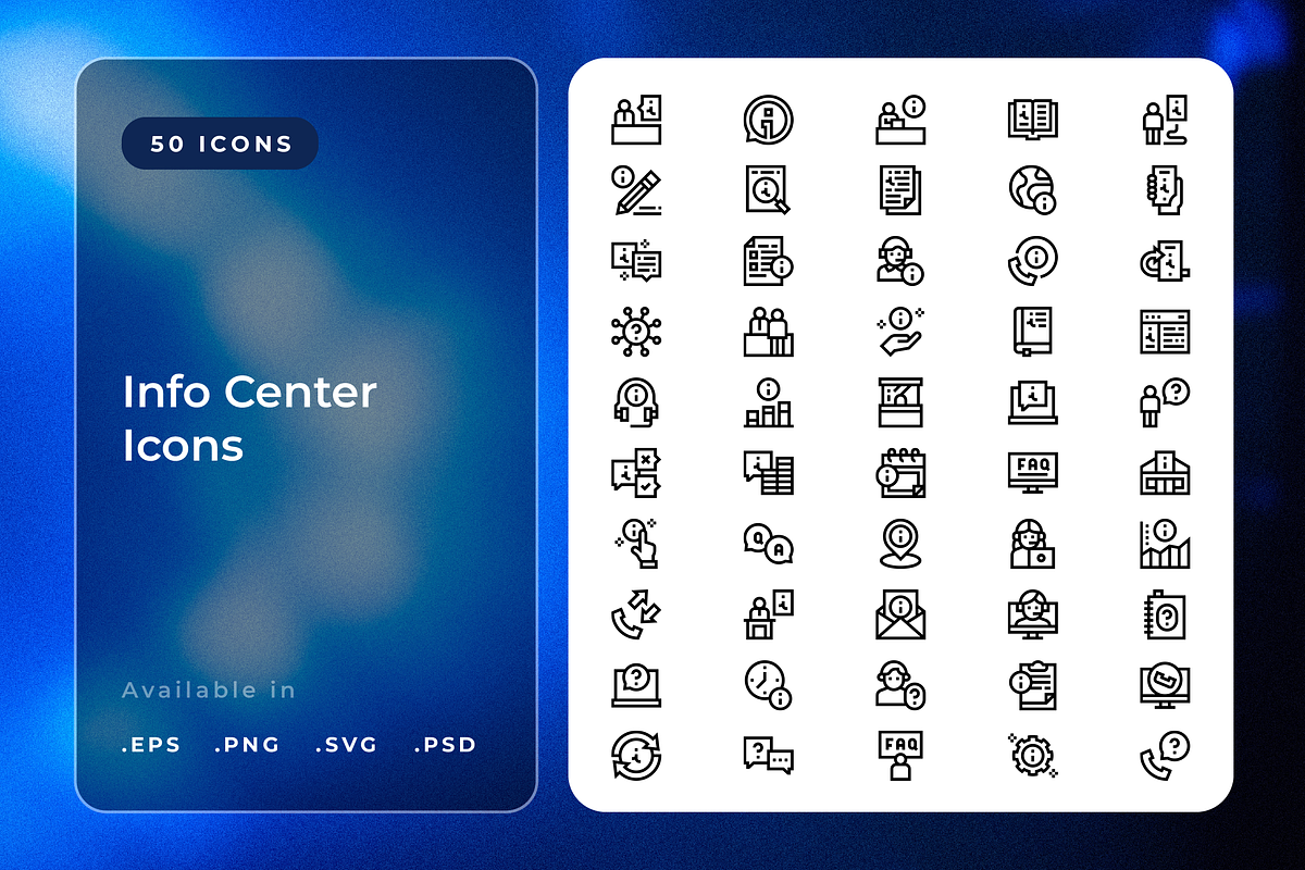 Info Center Icons, an Icon by Wencory