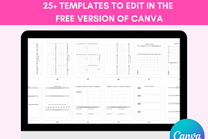 Monthly Planner,Planner Template