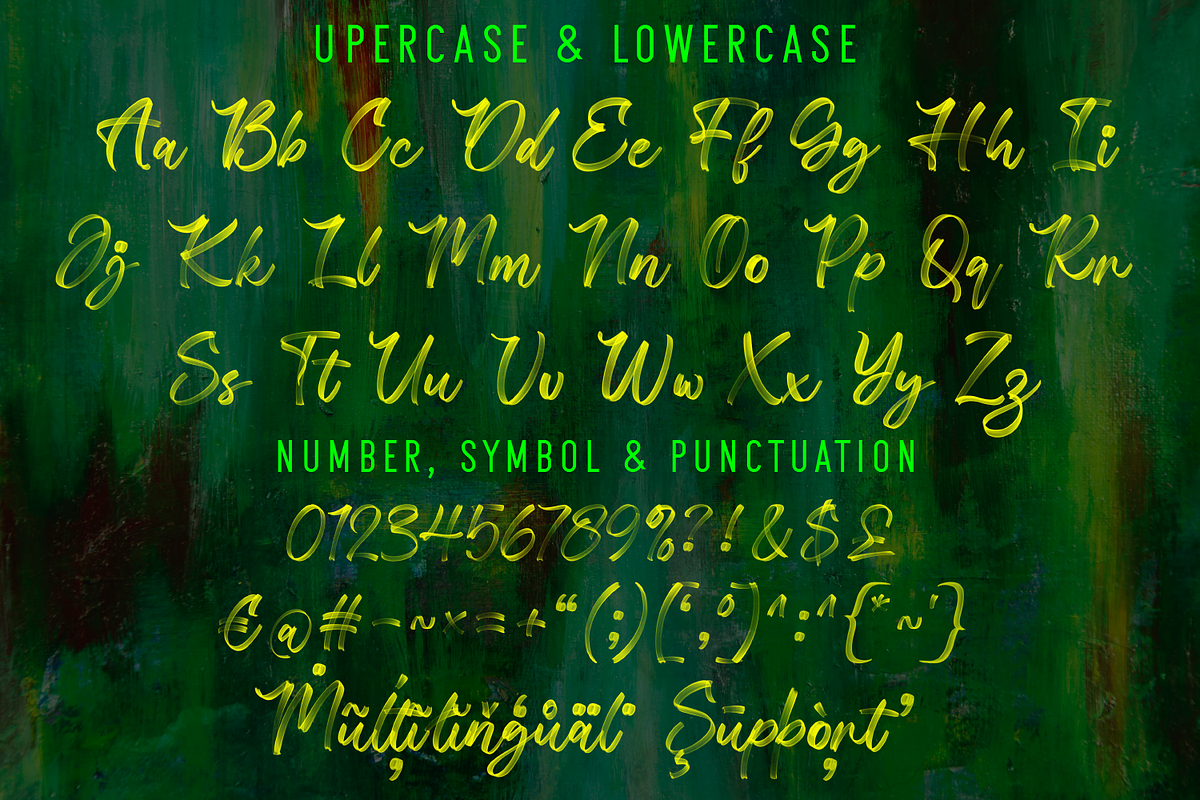 Raskala Brenda, a Script Font by Creative Keelik (Photo 7 of 8)