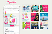 Fitspirations - Social Media Pack, a Social Media Template by Numszky Creative (Thumbnail 2 of 5)