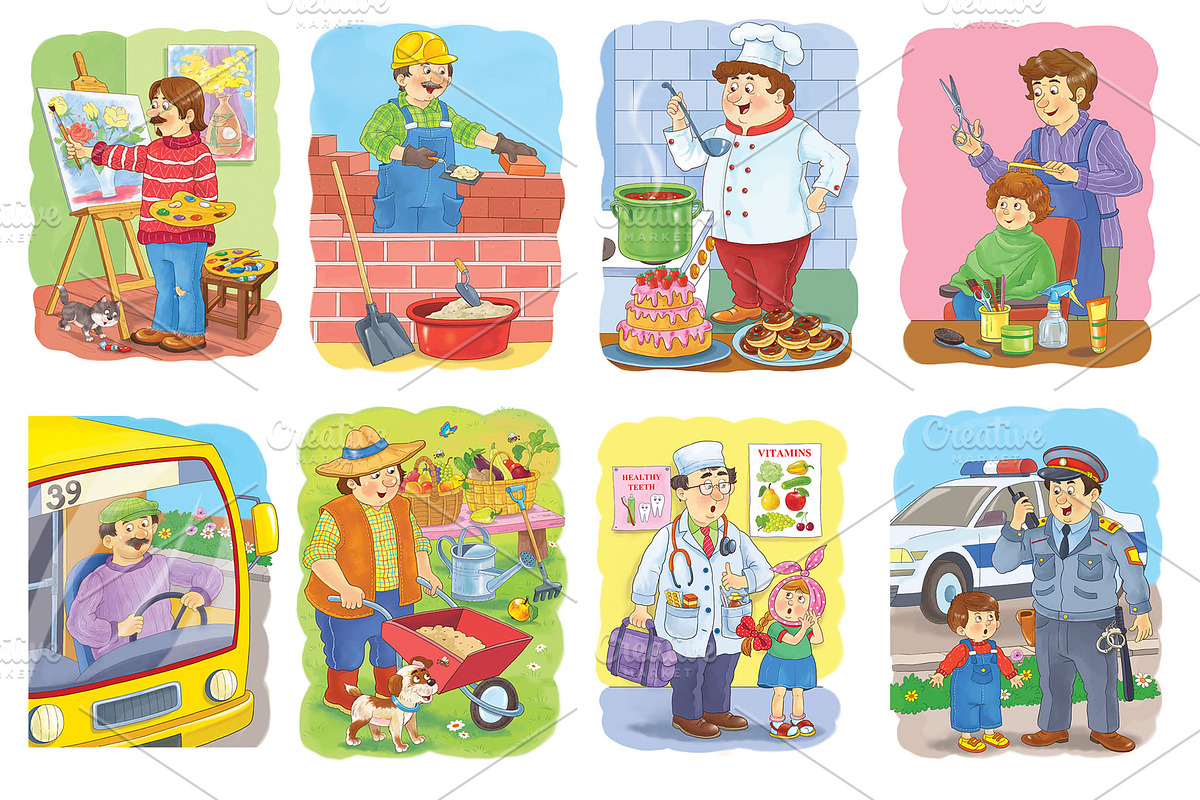 Professions, an Education Illustration by Haso (Photo 2 of 3)
