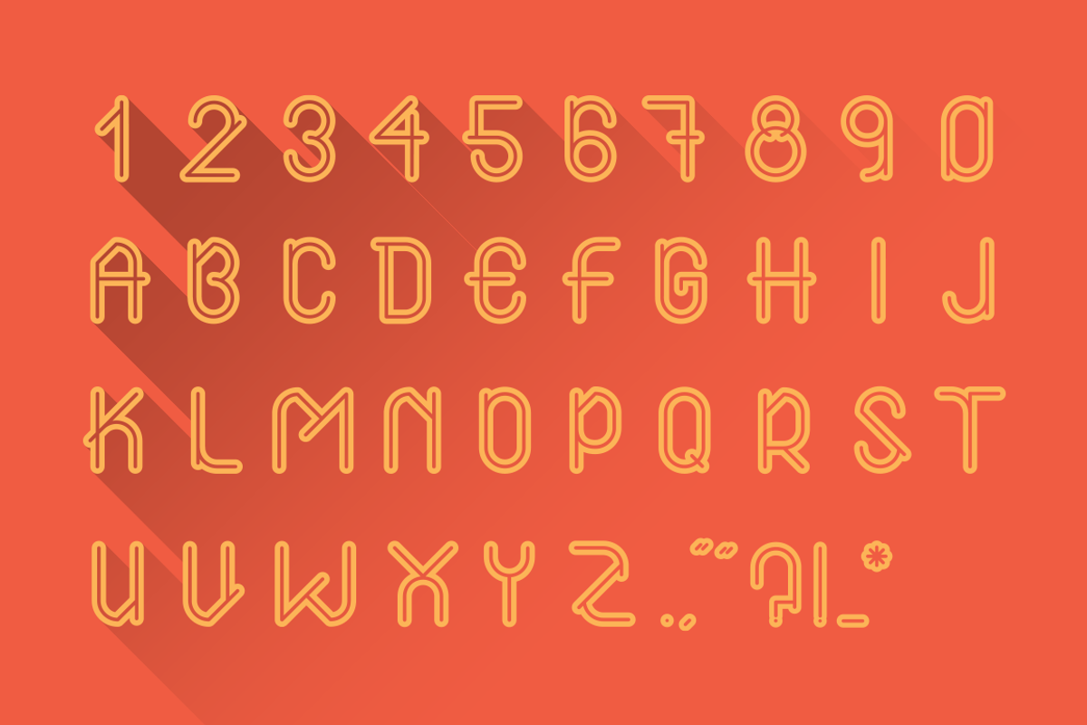 Air Typeface (Normal, Bold, Outline) preview 4