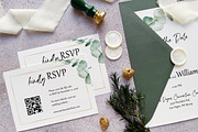 Wild Eucalyptus Wedding Suite, an Invitation Template by BlueRobinDesignShop (Thumbnail 2 of 5)