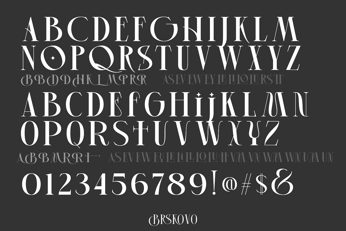 Brskovo Display Font, a Serif Font by TypeClassHeroes (Photo 6 of 15)