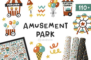 Amusement park. Map creator