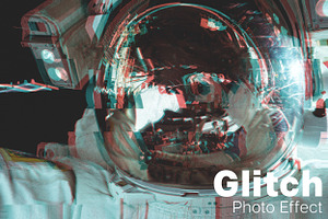 Glitch Fliter Photo Effect