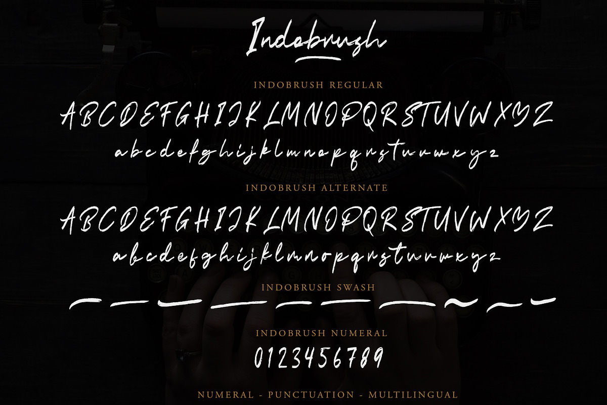 Indobrush - Signature Brush preview 8
