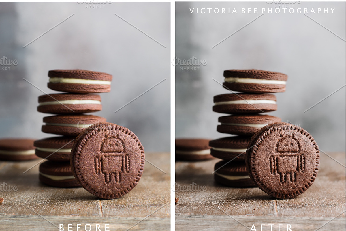 DARK FOOD LIGHTROOM PRESETS, a Preset Add-On by Victoria Bee Presets (Photo 2 of 17)