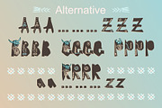 BRAVE VIKING COLOR Font, a Script Font by Zimages (Thumbnail 4 of 8)