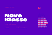 Nova Klasse - Variable Font Family, a Sans Serif Font by Unio | Creative Solutions