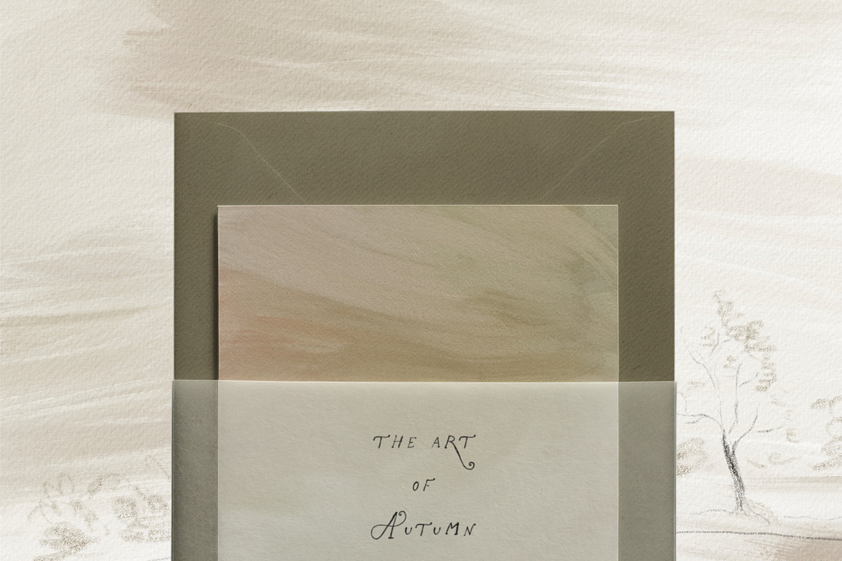 Hand-Painted Autumn Backgrounds, a Background Graphic by Lana Elanor (Photo 8 of 18)