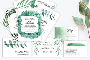 Eucalyptus Wedding Suite Vol.3
