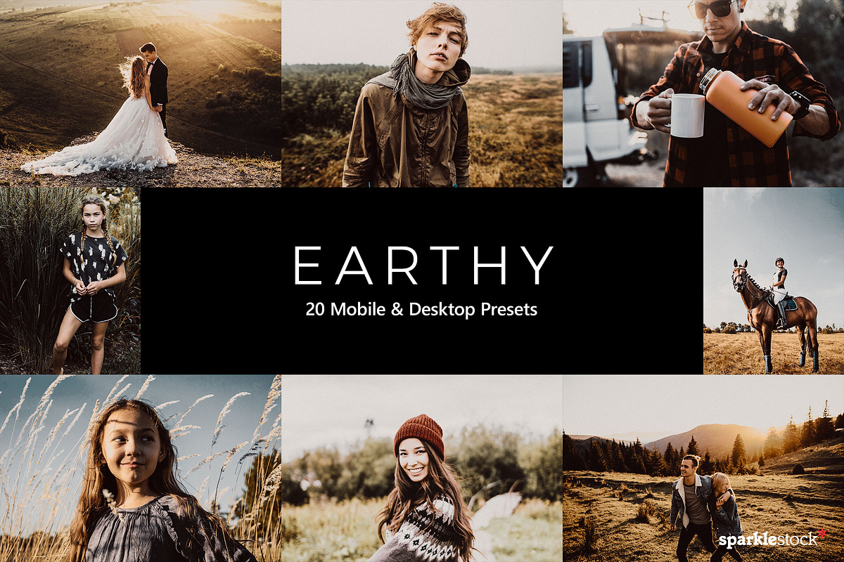 20 Earthy Lightroom Presets & LUTs, a Preset Add-On by SparkleStock (Photo 1 of 8)