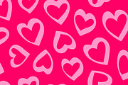 Heart seamless pattern, a Graphic by Volyk (Thumbnail 4 of 4)