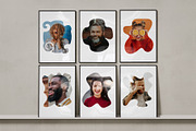 09 Bubble Shape Masks, an Object Graphic by romanlypovyi (Thumbnail 2 of 3)