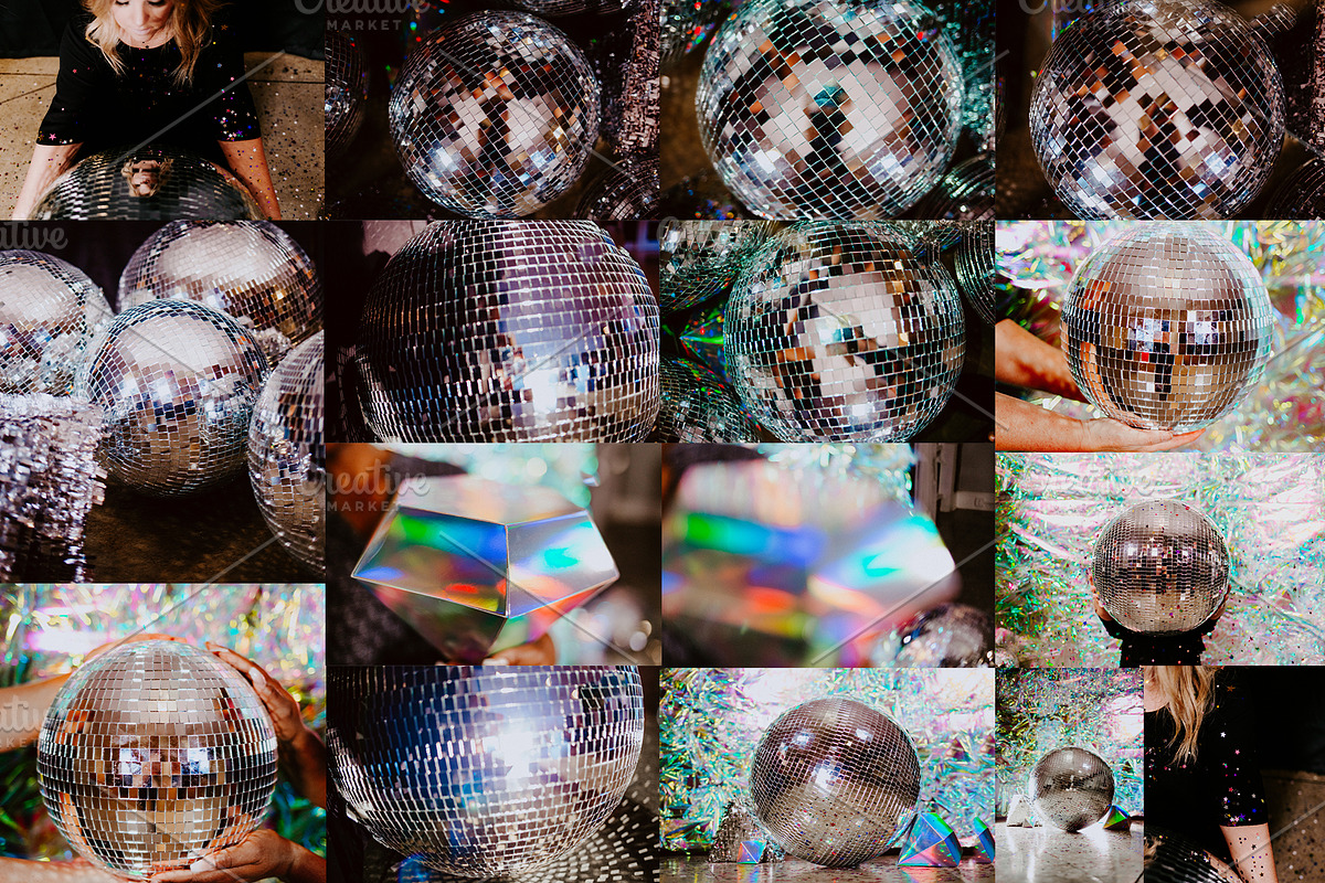 Disco Ball Photo Bundle, a Background Photo by slBorges (Photo 2 of 2)