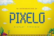 Pixelo, a Font by TGIF.STD (Thumbnail 1 of 5)