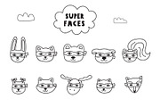 Super heroes. Kids edition., an Animal Illustration by cutelevindesign (Thumbnail 3 of 13)