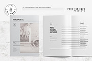 Proposal, a Brochure Template by Form Fabrique (Thumbnail 1 of 13)