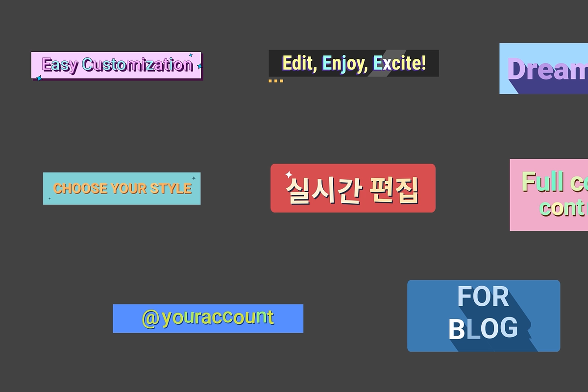 Colorful Frames Titles |Premiere Pro, a Social Media Template by FlashFXbox (Photo 2 of 2)